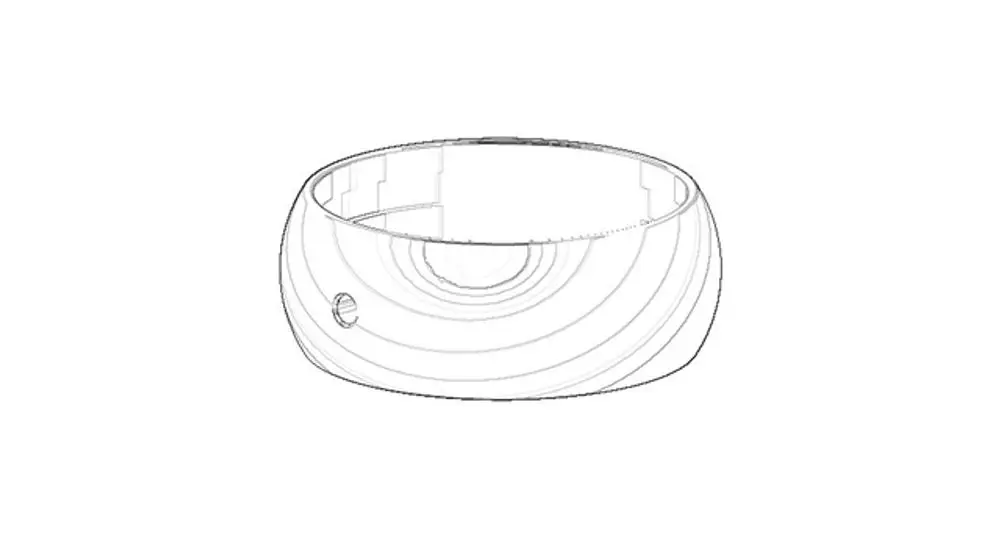 DORNBRACHT Halter für Glashalter ERSATZTEILE 081720604 D. 65 x 24 mm Messing gebürstet (23kt Gold), 081720604-28 Galeriebild 1